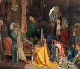 The Doubtful Coin | John Frederick Lewis | Painting Reproduction