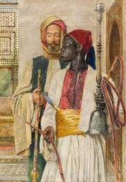 The Pipe Bearer | John Frederick Lewis | Painting Reproduction