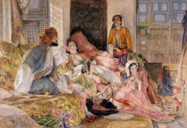 Das Hhareem, Kairo | John Frederick Lewis | Gemälde Reproduktion
