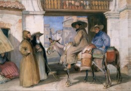 Bettelmönche in Granada | John Frederick Lewis | Gemälde Reproduktion