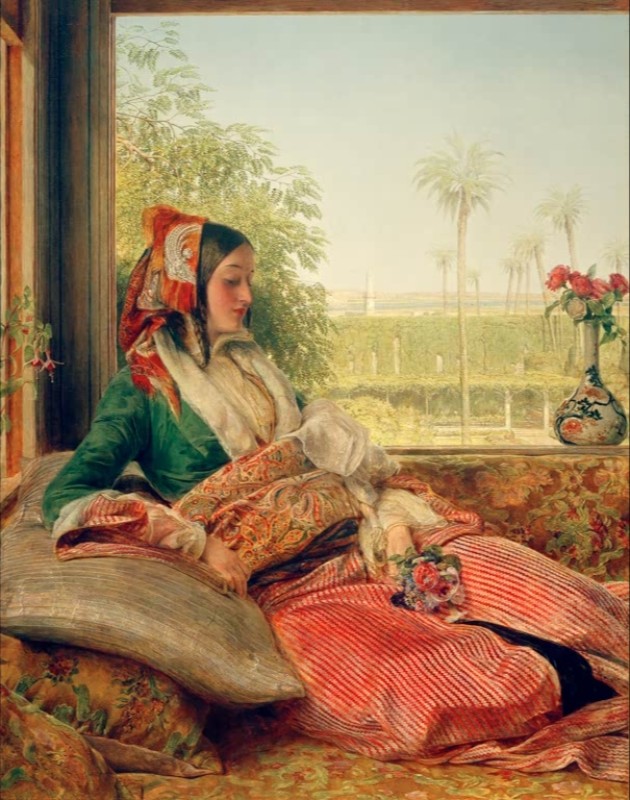 Der Liebesbrief, 1854 | John Frederick Lewis