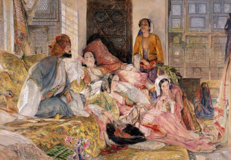John Frederick Lewis | Das Hhareem, Kairo, 1850 Das Hhareem, Kairo, 1850 | John Frederick Lewis