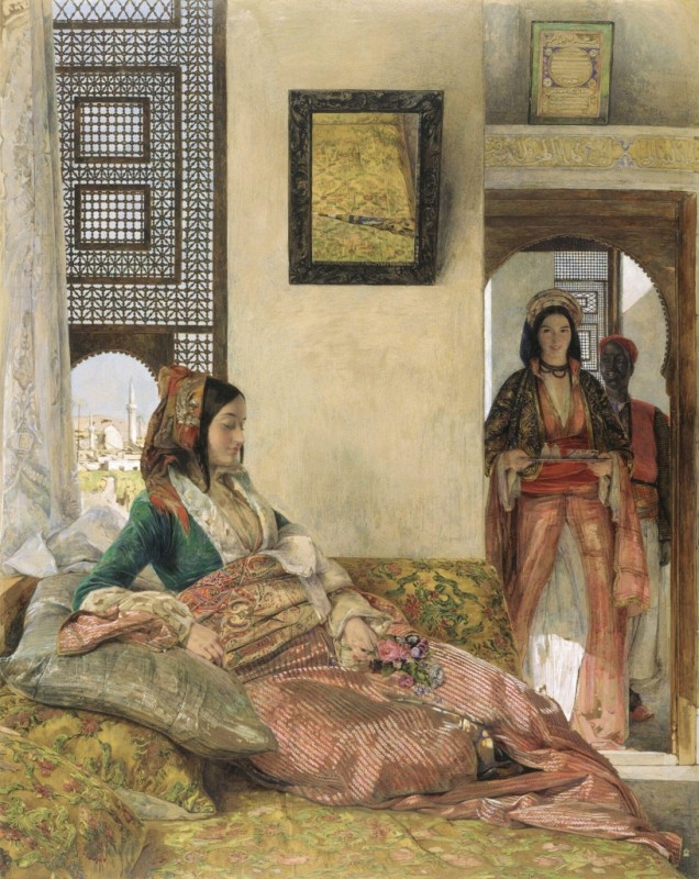 Das Leben im Harem, Kairo, 1858 | John Frederick Lewis