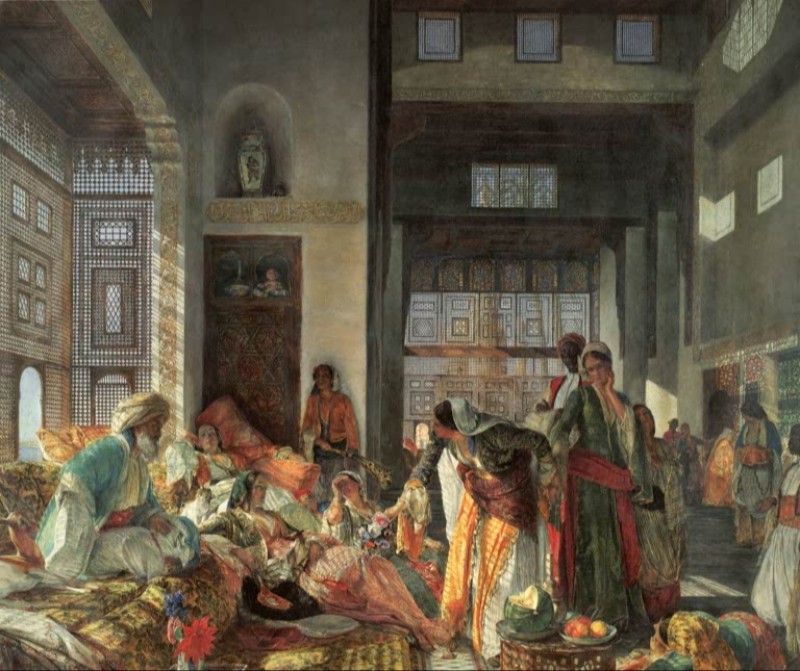 John Frederick Lewis | Ein abgefangener Brief, 1869 Ein abgefangener Brief, 1869 | John Frederick Lewis