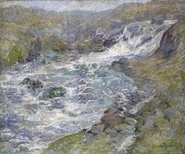 The Torrent, c.1900 by John Henry Twachtman | Painting Reproduction
