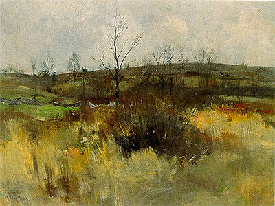 Landscape, 1889 | John Henry Twachtman | Painting Reproduction