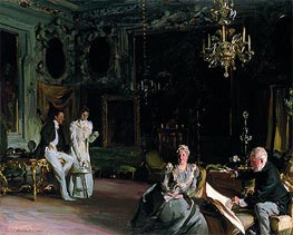 An Interior in Venice, 1899 by Sargent | Painting Reproduction