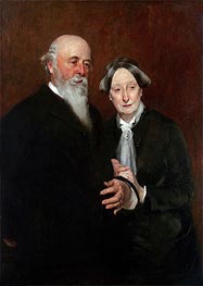 Mr. and Mrs. John W. Field, 1882 by Sargent | Painting Reproduction