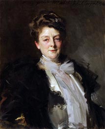 Portrait of Mrs. J. William White | Sargent | Gemälde Reproduktion