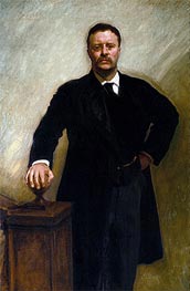 Theodore Roosevelt, 1903 by Sargent | Painting Reproduction