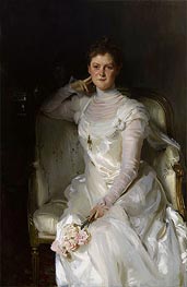 Mrs. Joshua Montgomery Sears, 1899 by Sargent | Painting Reproduction