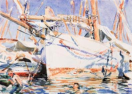A Falucho, undated by Sargent | Painting Reproduction