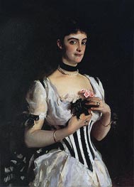Mrs. Wilton Phipps, c.1884 von Sargent | Gemälde-Reproduktion