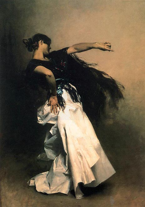 Spanish Dancer, c.1880/81 by Sargent | Painting Reproduction