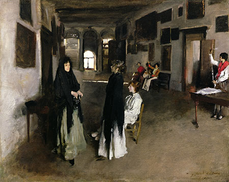 A Venetian Interior, c.1880/82 | Sargent | Gemälde Reproduktion