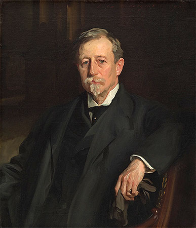Aaron Augustus Healy, 1907 by Sargent | Painting Reproduction