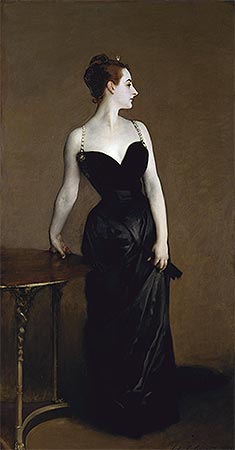 Madame X (Madame Pierre Gautreau), 1884 | Sargent | Gemälde Reproduktion
