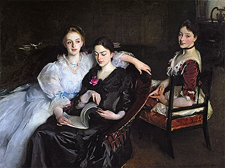 The Misses Vickers, 1884 | Sargent | Painting Reproduction