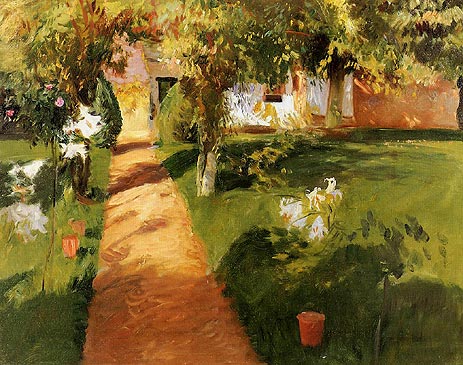 Millet's Garden, 1886 | Sargent | Gemälde Reproduktion