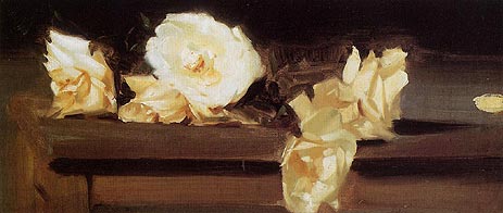 Roses, c.1886 | Sargent | Painting Reproduction
