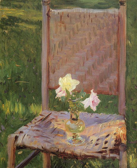 The Old Chair, c.1886 | Sargent | Painting Reproduction