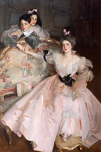 Mrs. Carl Meyer and Her Children, 1896 | Sargent | Painting Reproduction