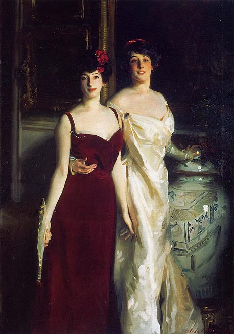 Ena and Betty, Daughters of Asher and Wertheimer | Sargent | Painting Reproduction