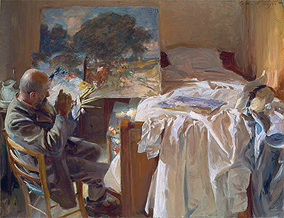 An Artist in his Studio, 1904 by Sargent | Painting Reproduction