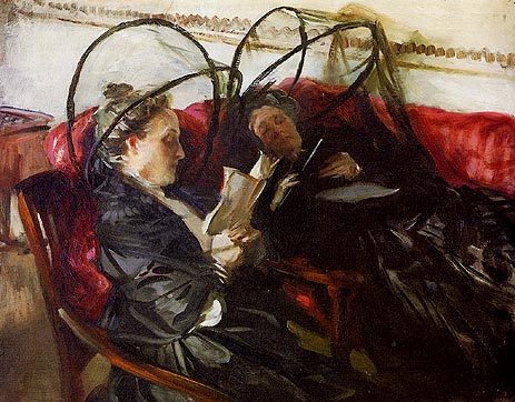 Mosquito Nets, 1908 | Sargent | Gemälde Reproduktion