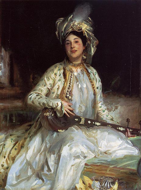 Almina, Daughter of Asher Wertheimer, 1908 by Sargent | Painting Reproduction