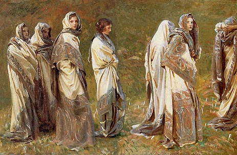 Cashmere, c.1908 by Sargent | Painting Reproduction
