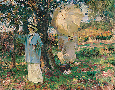 The Sketchers, 1914 | Sargent