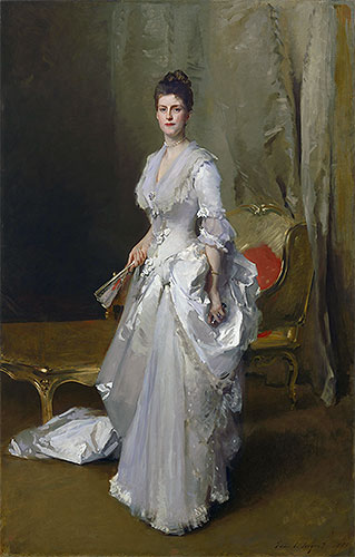 Mrs. Henry White, 1883 | Sargent | Gemälde Reproduktion