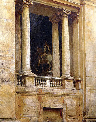 Ein Fenster im Vatikan, 1906 | Sargent | Gemälde Reproduktion