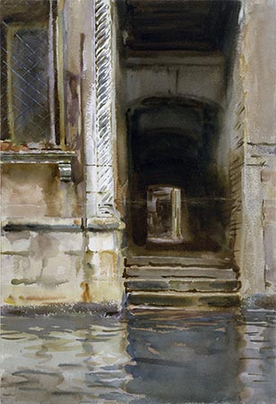 Venetian Passageway, c.1905 | Sargent | Painting Reproduction