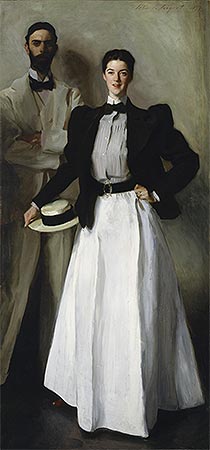 Mr. and Mrs. I. N. Phelps Stokes, 1897 | Sargent | Painting Reproduction