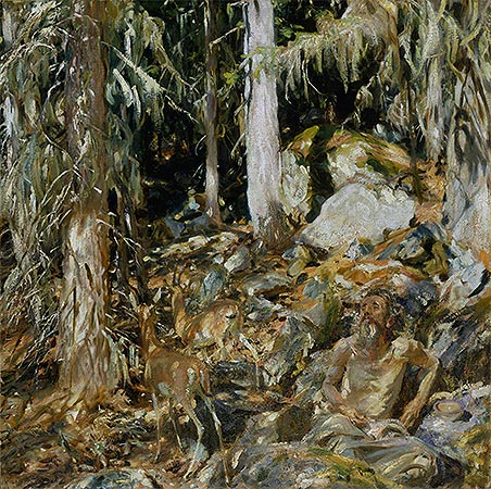 Der Einsiedler (Il solitario), 1908 | Sargent