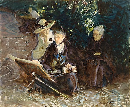In the Generalife, 1912 | Sargent