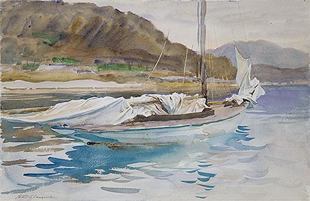 Idle Sails, 1913 | Sargent | Painting Reproduction