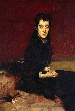 Mrs. Charles Gifford Dyer, 1880 von Sargent | Gemälde-Reproduktion
