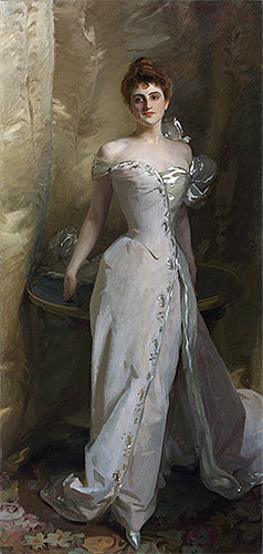 Porträt von Lisa Colt Curtis, 1898 von Sargent | Gemälde-Reproduktion