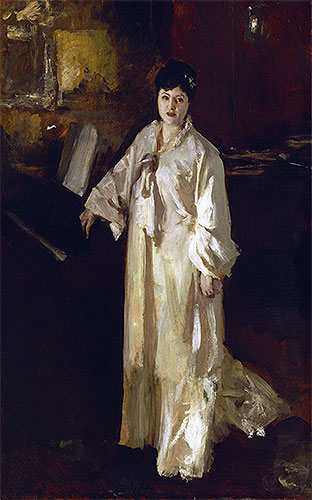 Judith Gautier, c.1885 | Sargent | Painting Reproduction