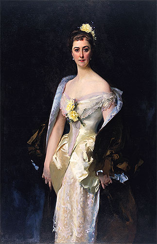 Caroline de Bassano, Marquise d'Espeuilles | Sargent | Gemälde Reproduktion