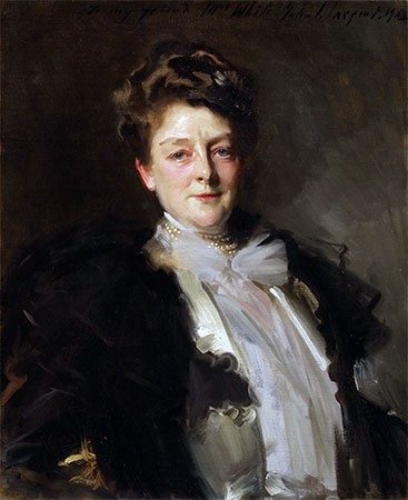 Porträt von Mrs. J. William White | Sargent | Gemälde Reproduktion