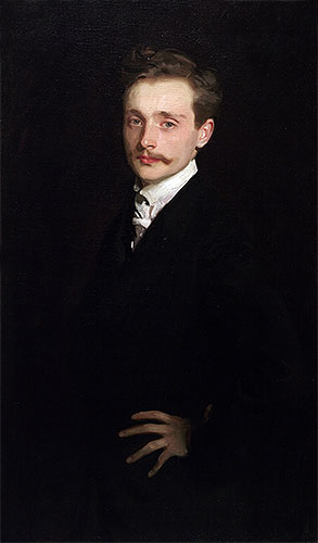 Leon Delafosse, c.1895/98 von Sargent | Gemälde-Reproduktion