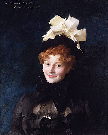 Madame Escudier, c.1883 | Sargent | Painting Reproduction