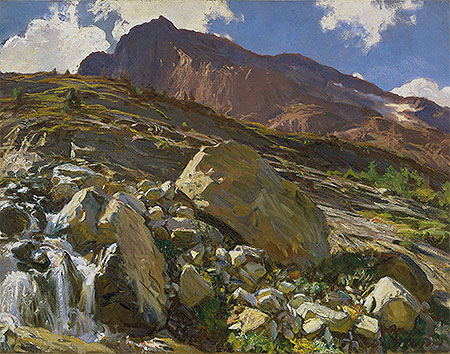 Simplonpass | Sargent | Gemälde Reproduktion