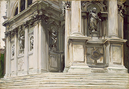 Santa Maria della Salute, Venice, c.1904 | Sargent | Gemälde Reproduktion