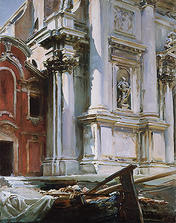 Kirche San Stae, Venedig | Sargent | Gemälde Reproduktion