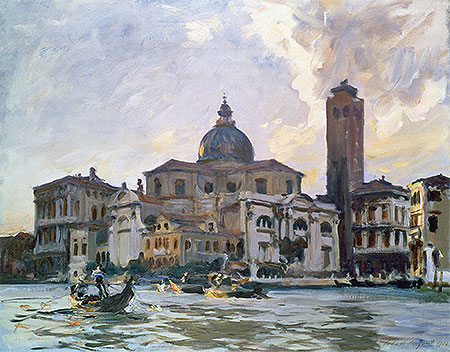 Palazzo Labia, Venice, 1903 | Sargent | Gemälde Reproduktion
